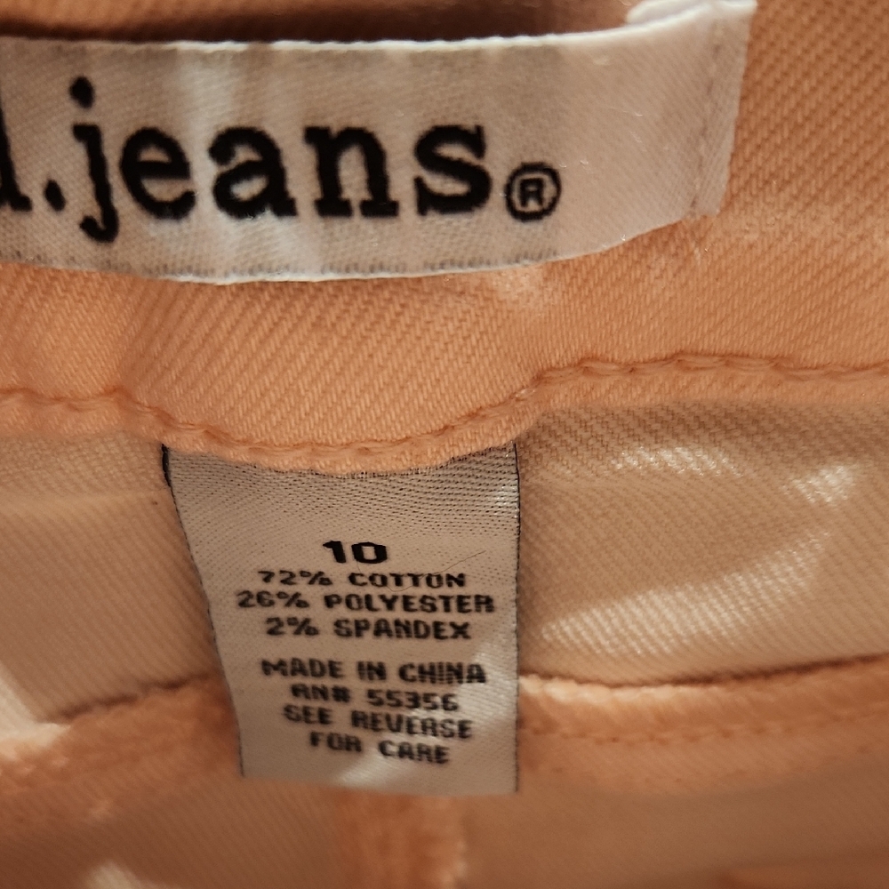 d. jeans Pale Pink Cropped Ankle Jeans - Picture 5 of 5